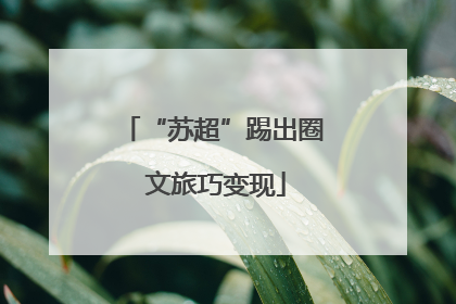 “苏超”踢出圈 文旅巧变现
