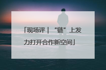 现场评｜“链”上发力打开合作新空间