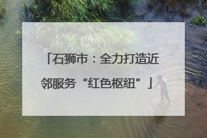 石狮市：全力打造近邻服务“红色枢纽”