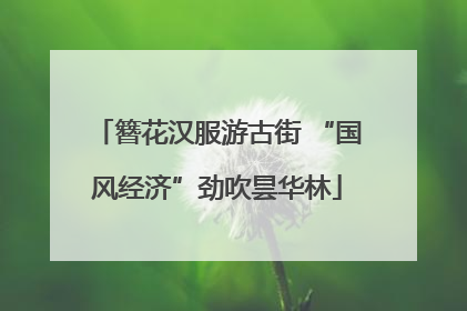 簪花汉服游古街 “国风经济”劲吹昙华林