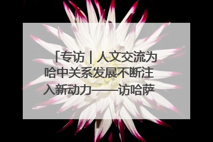 专访｜人文交流为哈中关系发展不断注入新动力——访哈萨克斯坦文化与信息部部长巴拉耶娃