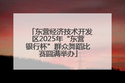 东营经济技术开发区2025年“东营银行杯”群众舞蹈比赛圆满举办