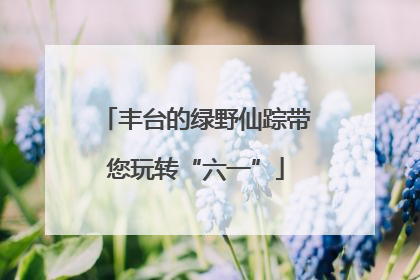 丰台的绿野仙踪带您玩转“六一”