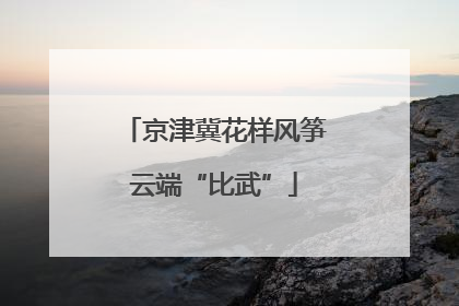京津冀花样风筝云端“比武”