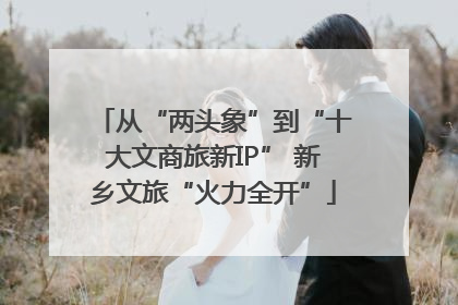 从“两头象”到“十大文商旅新IP” 新乡文旅“火力全开”