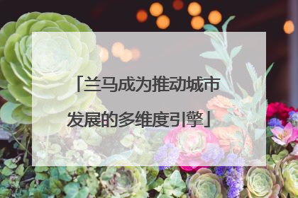 兰马成为推动城市发展的多维度引擎