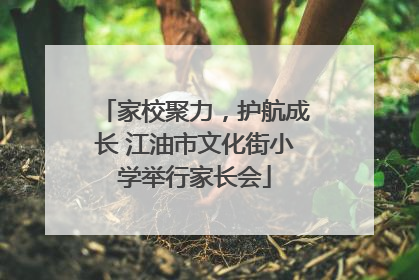 家校聚力，护航成长 江油市文化街小学举行家长会
