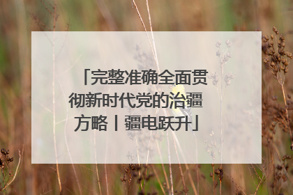 完整准确全面贯彻新时代党的治疆方略丨疆电跃升