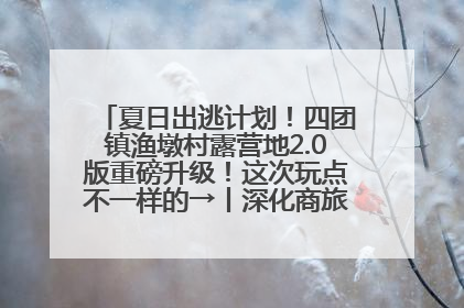 夏日出逃计划！四团镇渔墩村露营地2.0版重磅升级！这次玩点不一样的→丨深化商旅文体农展融合