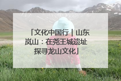 文化中国行｜山东岚山：在尧王城遗址探寻龙山文化