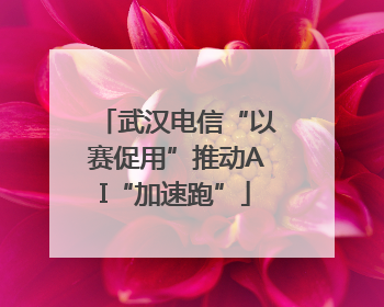 武汉电信“以赛促用”推动AI“加速跑”