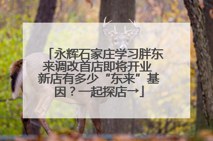 永辉石家庄学习胖东来调改首店即将开业 新店有多少“东来”基因？一起探店→