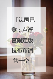 法国巴黎：卢浮宫限定版拉布布销售一空