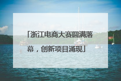 浙江电商大赛圆满落幕，创新项目涌现