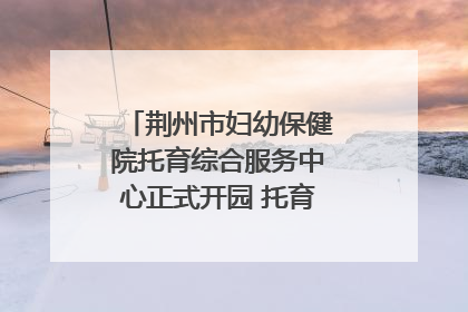荆州市妇幼保健院托育综合服务中心正式开园 托育宣传月同步启动