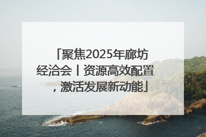 聚焦2025年廊坊经洽会丨资源高效配置，激活发展新动能