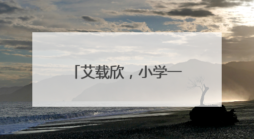 艾载欣，小学一年级，捡到一万多元现金物归原主