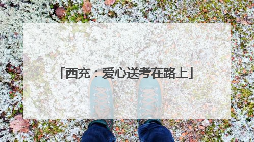西充：爱心送考在路上