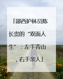 郧西护林员陈长贵的“双面人生”：左手青山，右手亲人