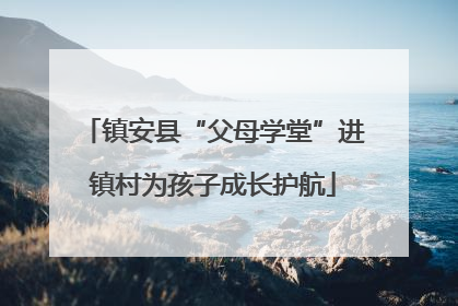 镇安县“父母学堂”进镇村为孩子成长护航