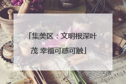 集美区：文明根深叶茂 幸福可感可触