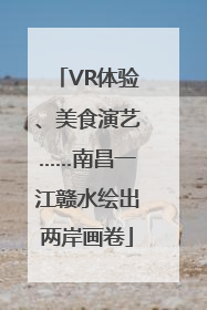 VR体验、美食演艺……南昌一江赣水绘出两岸画卷